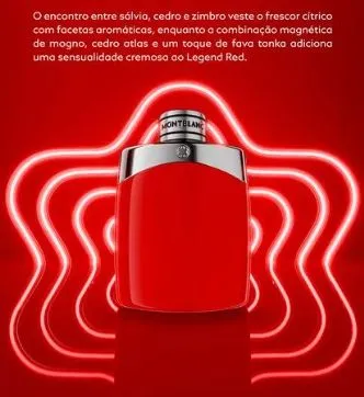 MB LEGEND RED  30ML - Perfume Masculino