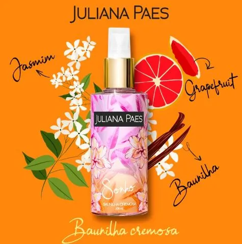 JULIANA PAES BODY SPLASH SONHO 200ML