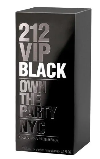 212 VIP BLACK 100ML- Perfume Masculino