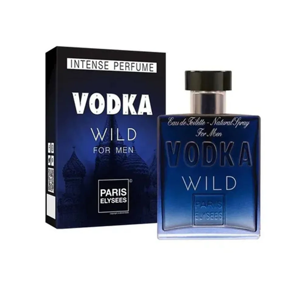 Vodka Wild Paris Elysees- Perfume Masculino 100ml