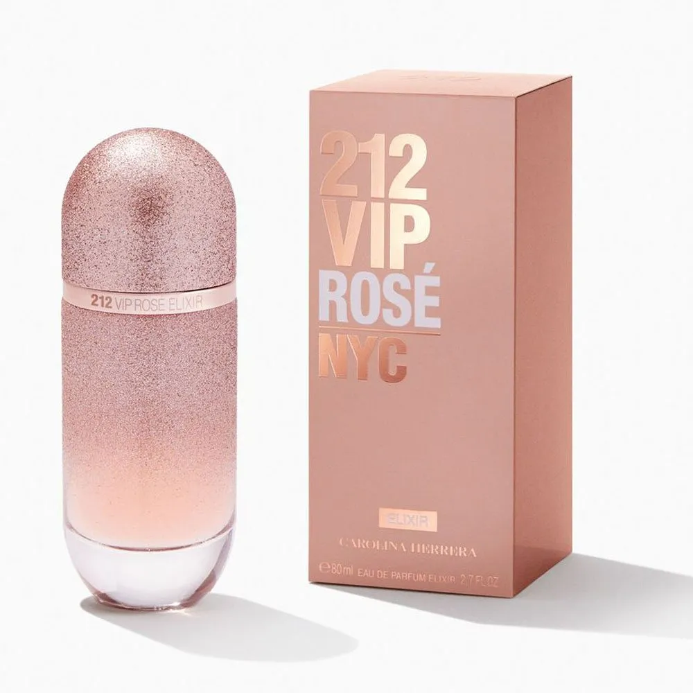 212 VIP Rosé Elixir Carolina Herrera - Perfume Feminino 80ml